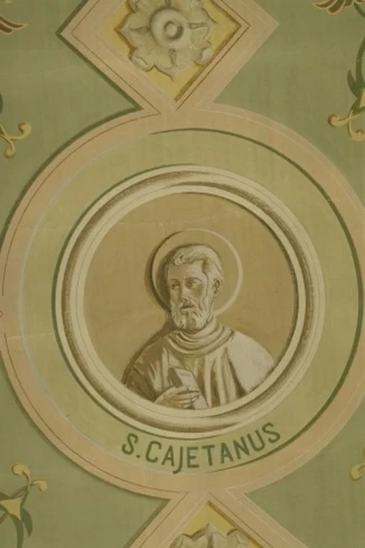 Pietro - Dipinto murale di San Gaetano